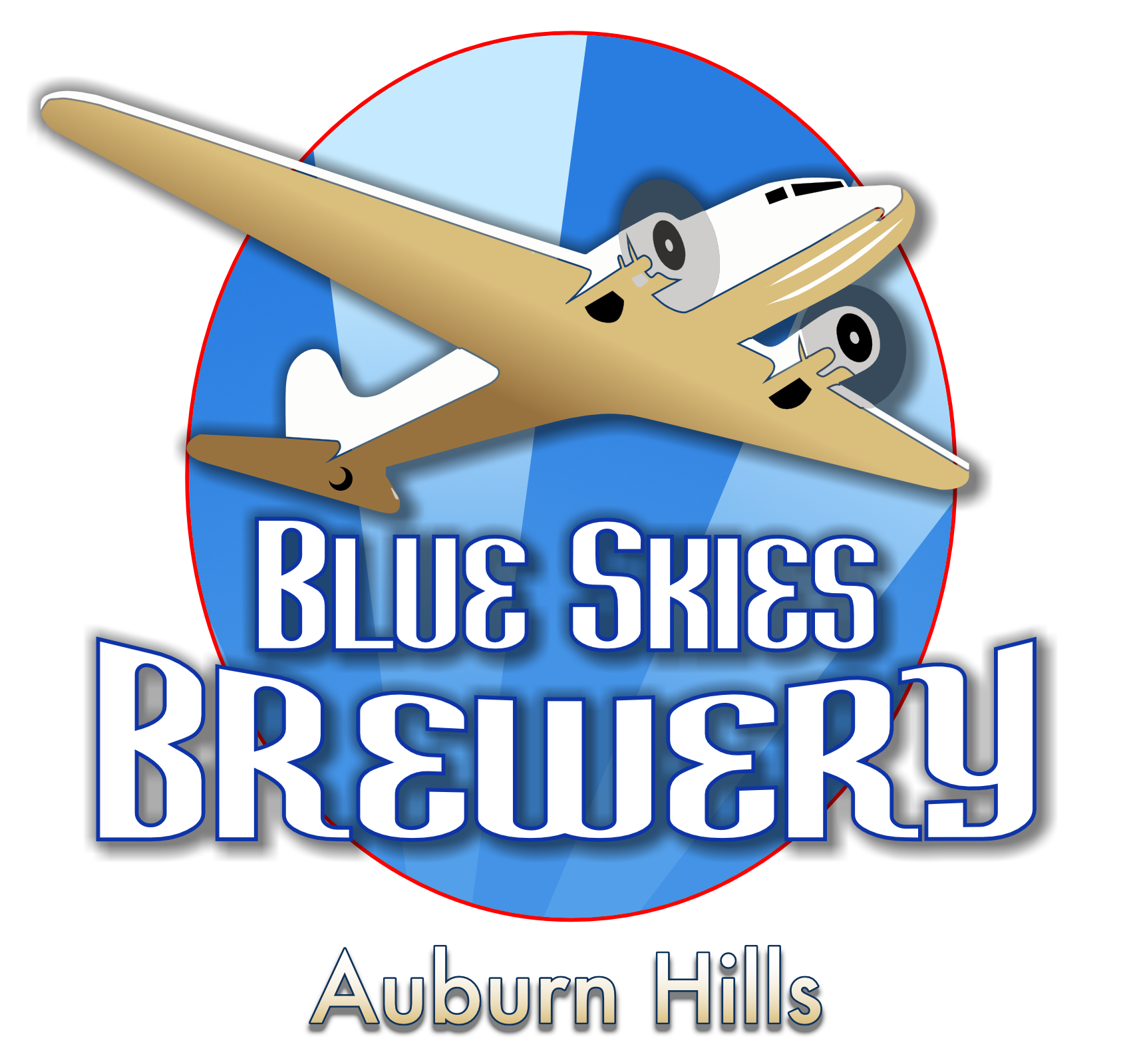 Blue Skies Brewery-Auburn Hills logo